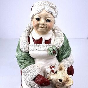 United Design Corp Legend of Santa Mrs Claus Reindeer Figurine 3452/15000